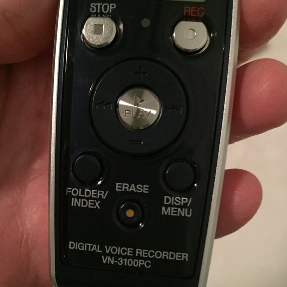 Olympus VN-3100PC Handheld Digital Voice Recorder w/Instructions Tested Tested/ - Picture 5 of 5